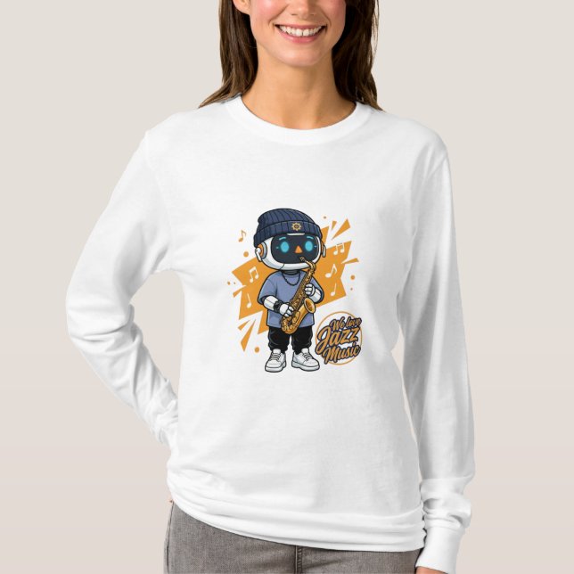 Camiseta Amamos el Jazz (Anverso)
