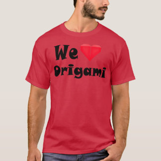 Camiseta Amamos el Origami