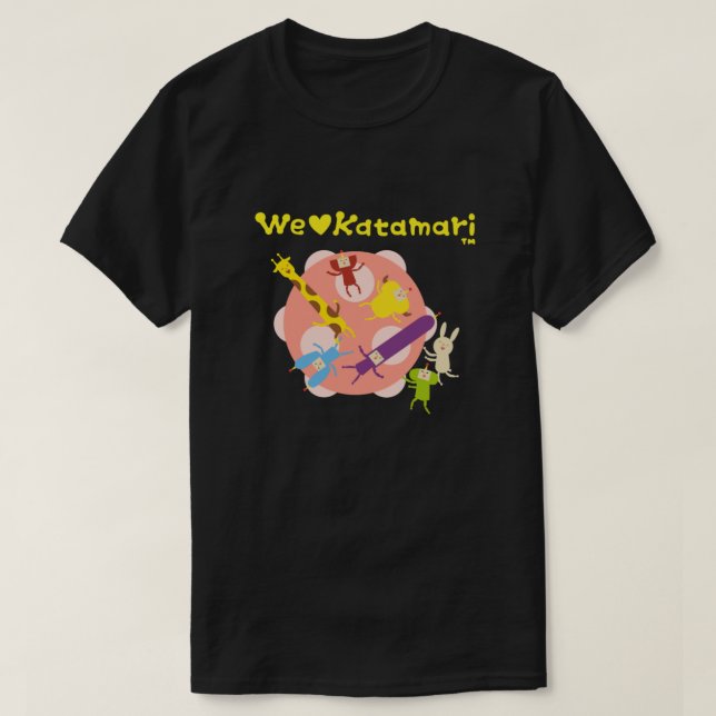 Camiseta Amamos Katamari (Diseño del anverso)