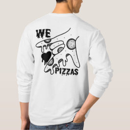 Camiseta Amamos las pizzas - Pizza Love - ASL ILY Obsession