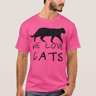 Camiseta Amamos Los Gatos