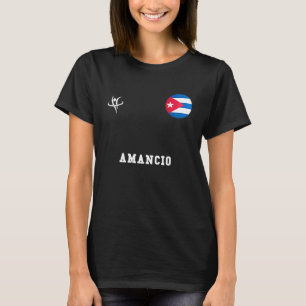 Camiseta AMANCIO Cuba Deportes Antiguos