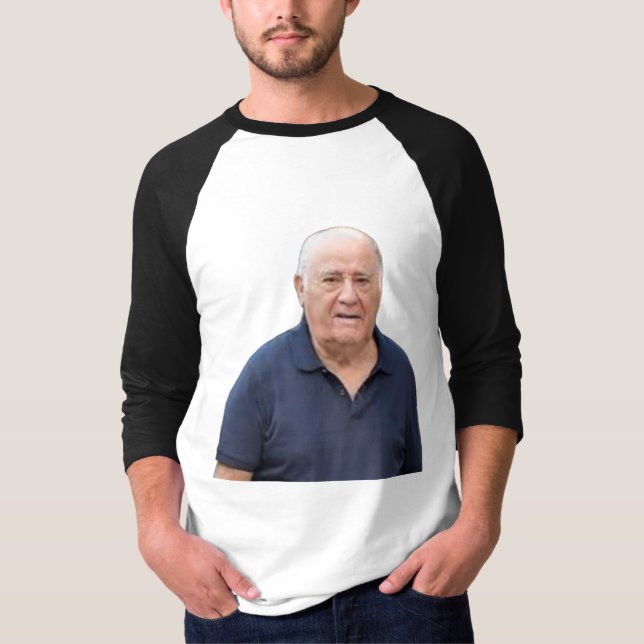 Camiseta Amancio Ortega 1 (Anverso)