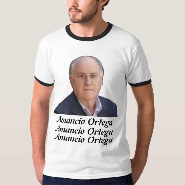 Camiseta Amancio Ortega 10 (Anverso)