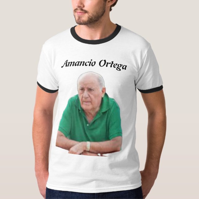Camiseta Amancio Ortega 8 (Anverso)