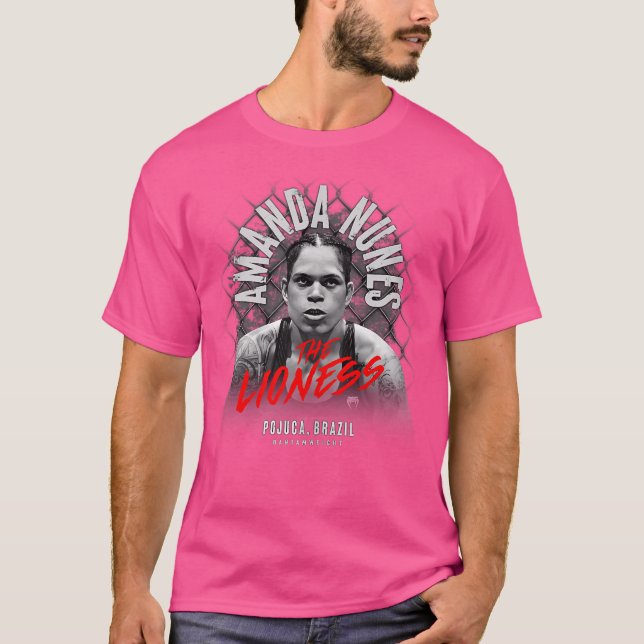 Camiseta Amanda Nunes Attack (Anverso)