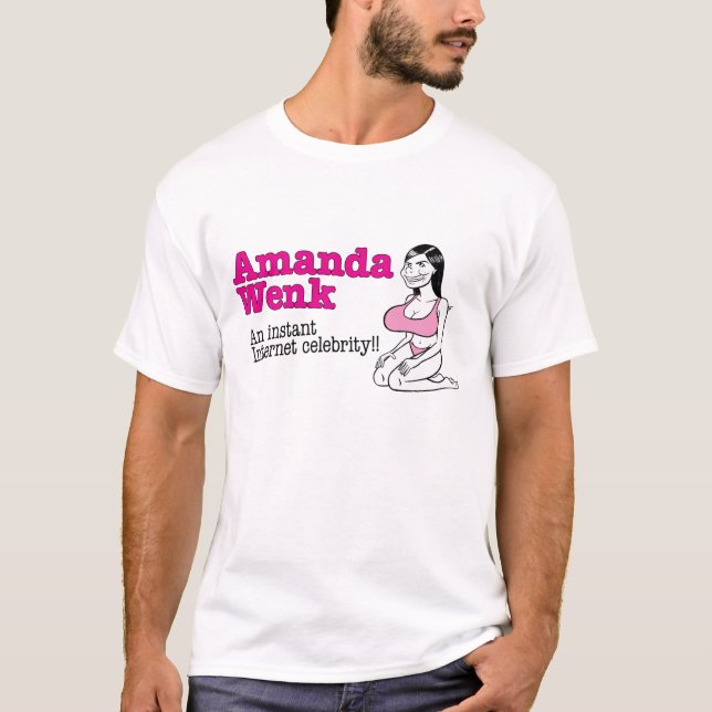 Camiseta Amanda Wenk (luz) (Anverso)