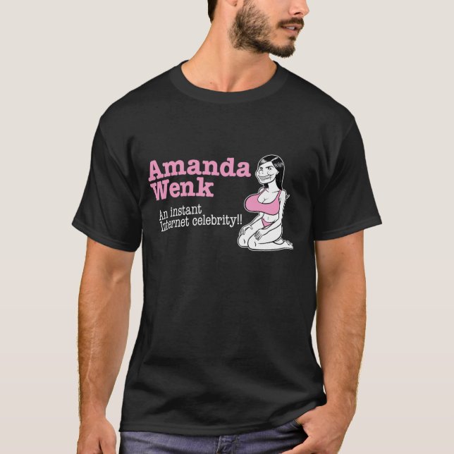 Camiseta Amanda Wenk (oscuro) (Anverso)