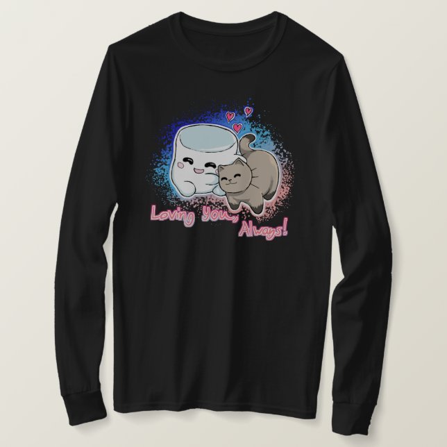 Camiseta Amándote, ¡Siempre! (Anverso del diseño)