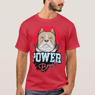 Camiseta Amanecer Bully estadounidense y raza de poder de l