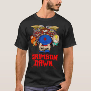Camiseta Amanecer Carmesí