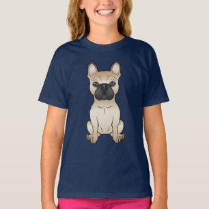 Camiseta Amanecer Con Máscara Negra Bulldog Francés / Perro