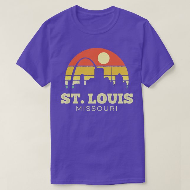 Camiseta Amanecer de la época de San Luis Missouri (Diseño del anverso)