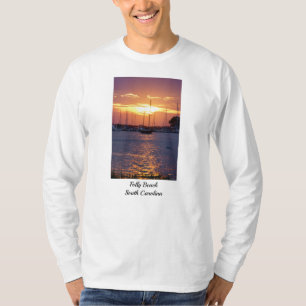 Camiseta Amanecer de la pasión púrpura