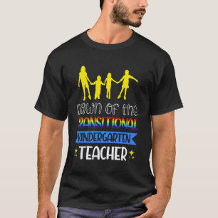 Camiseta Amanecer de la profesora de jardín de infancia tra