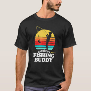 Camiseta Amanecer de los 80 de un chico retro de pescadores