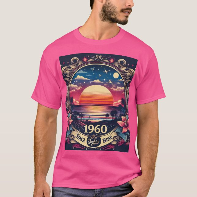 Camiseta Amanecer de los años 60 (Anverso)