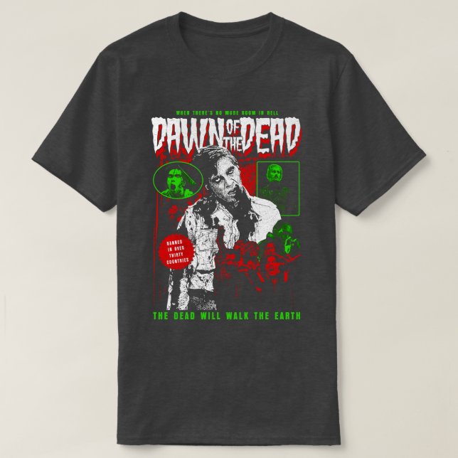 Camiseta Amanecer de los muertos (Diseño del anverso)
