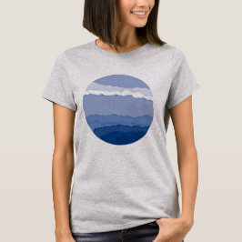 Camiseta Amanecer de punto azul #2