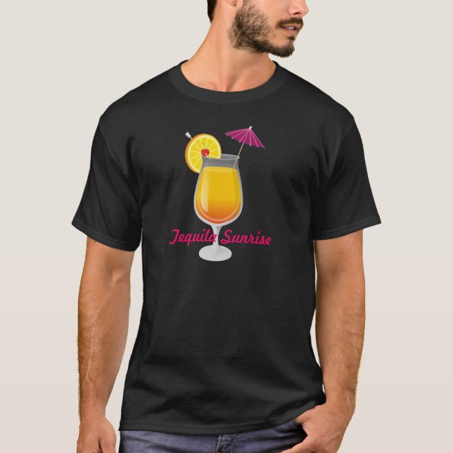 Camiseta Amanecer de tequila (Anverso)