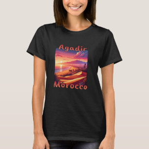 Camiseta Amanecer de vacaciones en Marruecos en Agadir