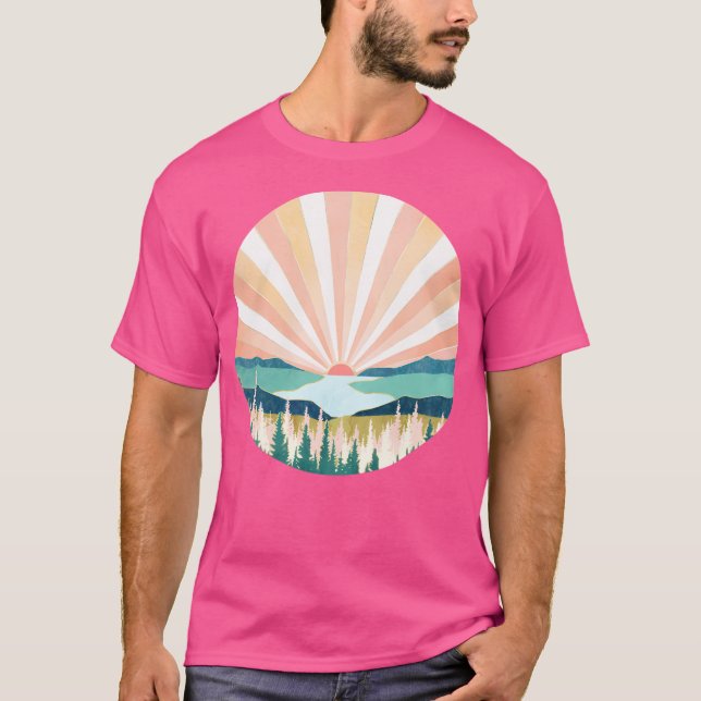Camiseta Amanecer de verano (Anverso)