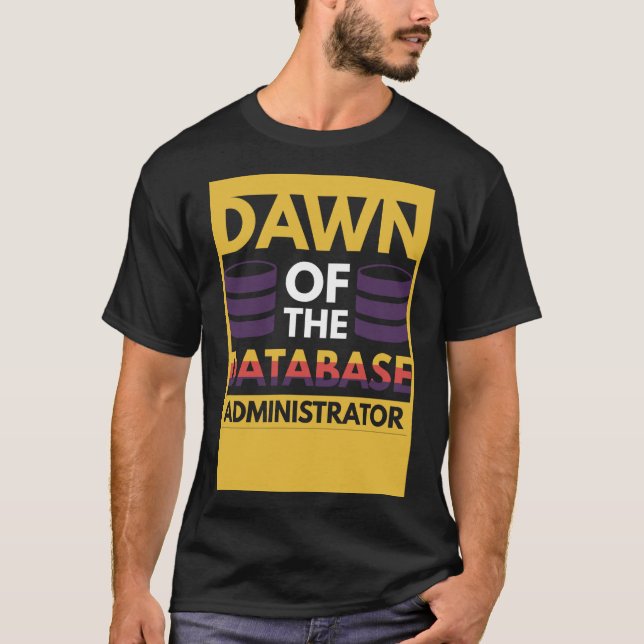 Camiseta Amanecer del Administrador de la Base de Datos (Anverso)