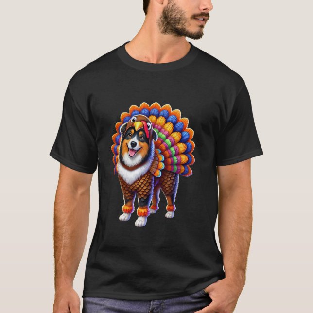 Camiseta Amanecer del Día de Acción de Gracias del Pastor A (Anverso)