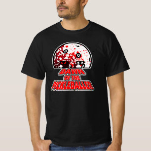 Camiseta Amanecer del jugador de piquetes Halloween Horror