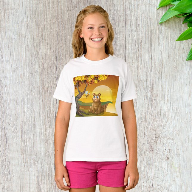 Camiseta Amanecer del oso marrón (Subido por el creador)