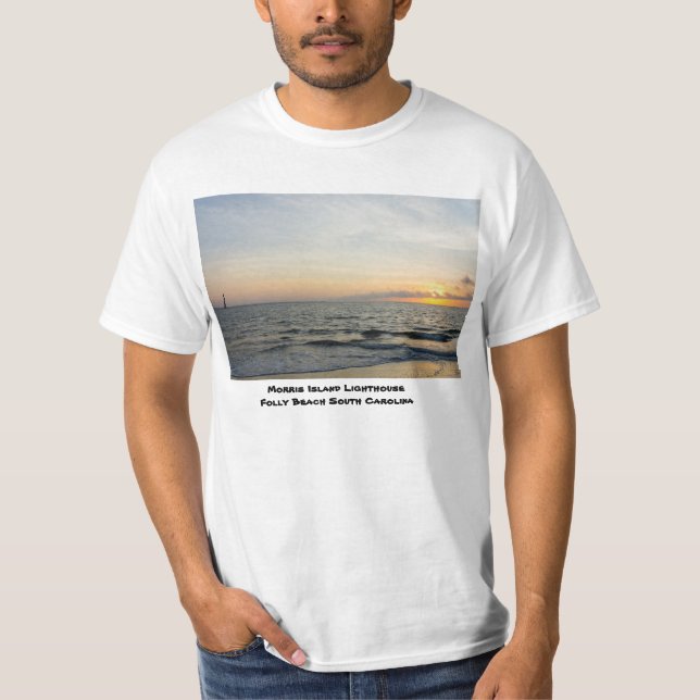 Camiseta Amanecer en el faro (Anverso)