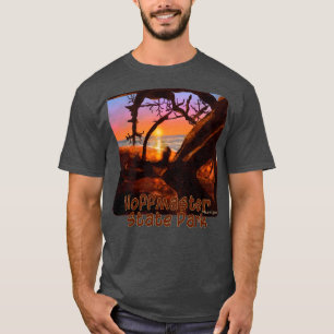 Camiseta Amanecer En El Parque Estatal Hoffmaster Michigan