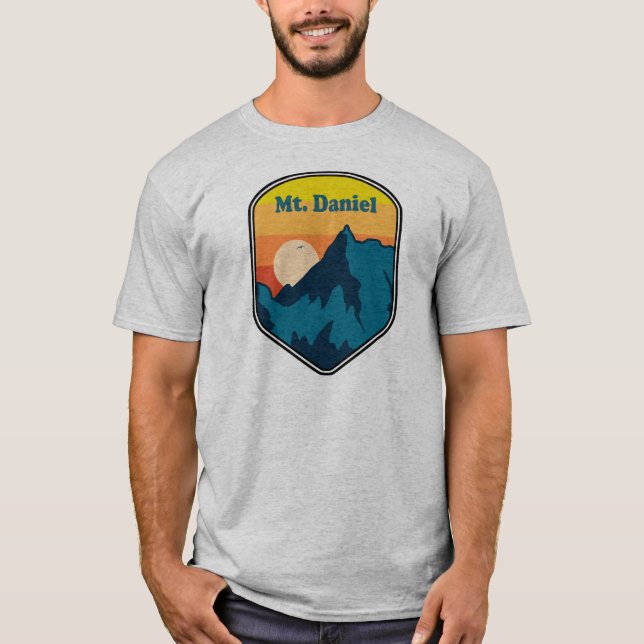 Camiseta amanecer en Mt. Daniel Washington (Anverso)