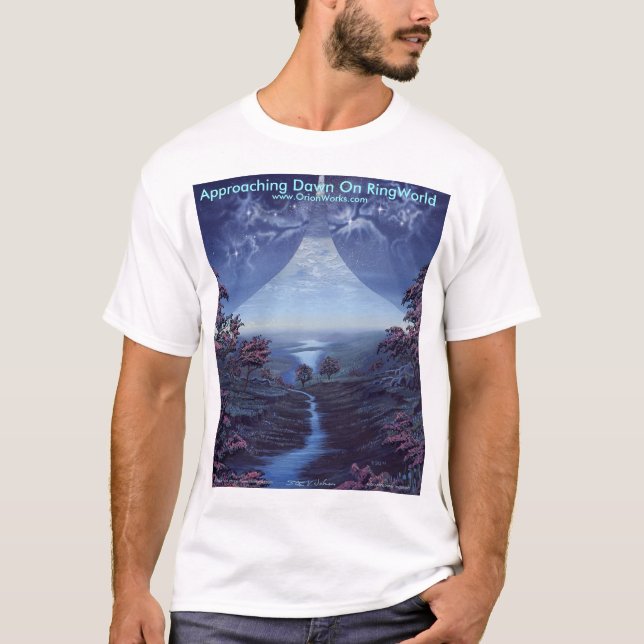 Camiseta Amanecer inminente en el mundo del anillo (Anverso)