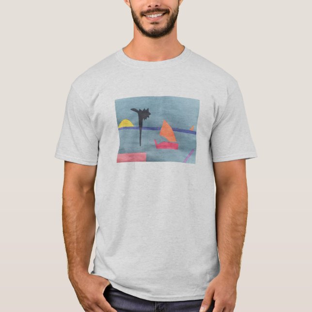 Camiseta "Amanecer Mediterráneo" (Anverso)