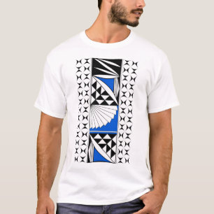 Camiseta Amanecer nativo del suroeste en azul