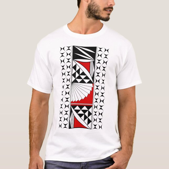 Camiseta Amanecer nativo del suroeste en rojo (Anverso)