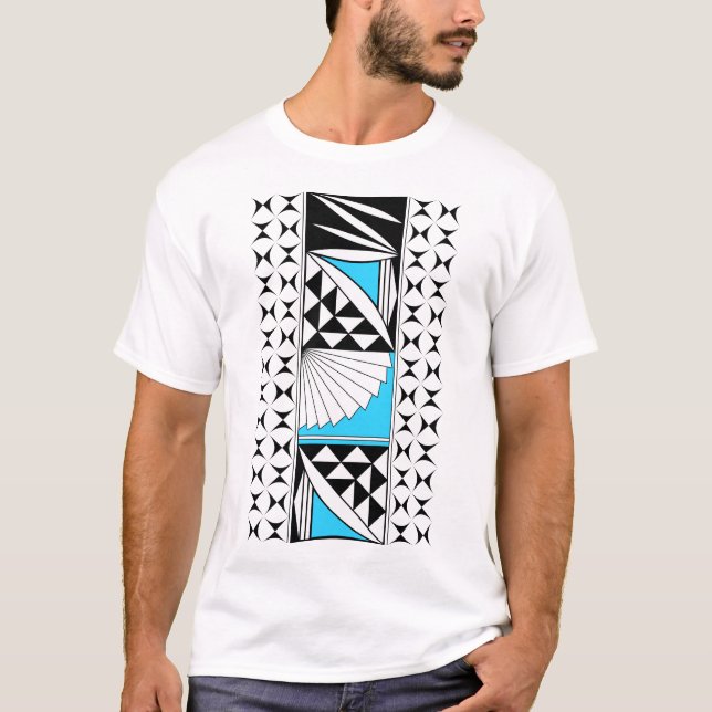 Camiseta Amanecer nativo del suroeste en turquesa (Anverso)