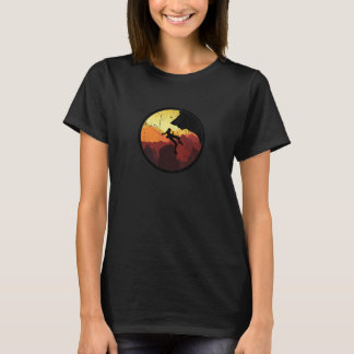 Camiseta Amanecer retro vintage chica