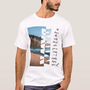 Camiseta Amanecer: Simplemente Comienza de Nuevo