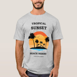 Camiseta Amanecer tropical