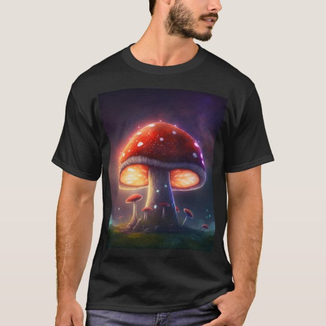 Camiseta Amanita cósmica Muscaria unisex (Anverso)