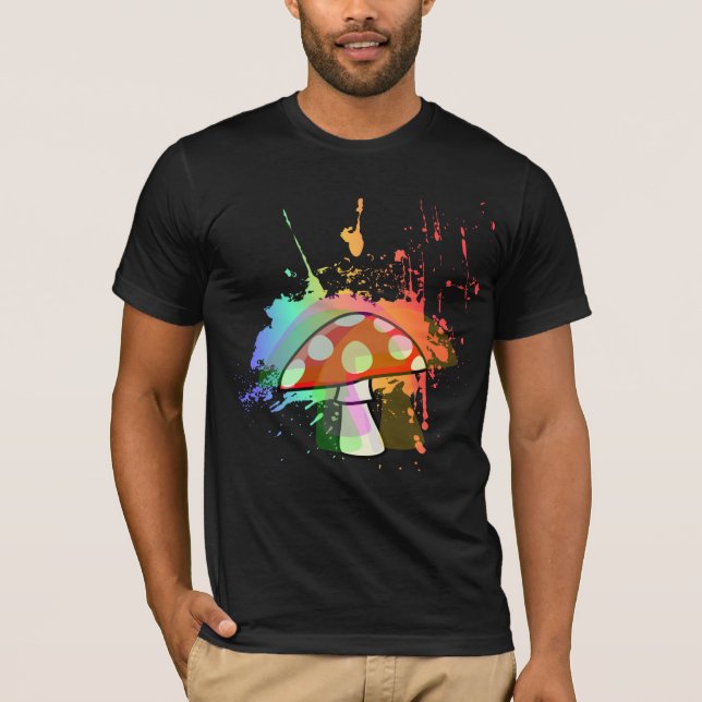 Camiseta Amanita Muscaria Mushroom Psychedelic (Anverso)