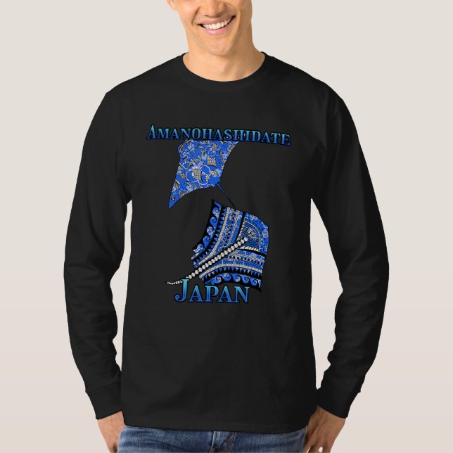 Camiseta Amanohashidate Japan Tribal Stingray (Anverso)