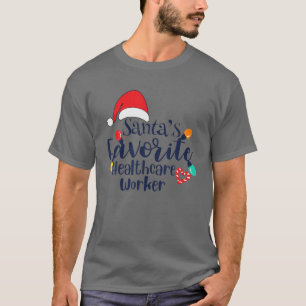 Camiseta Amante a los Navidades de trabajadores de la salud
