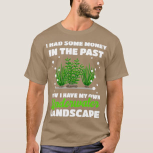 Camiseta Amante acuario acuático para pescadoras