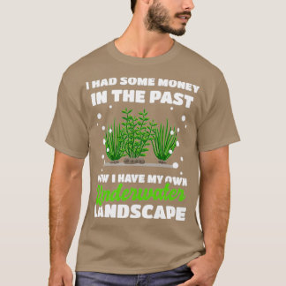 Camiseta Amante acuario acuático para pescadoras