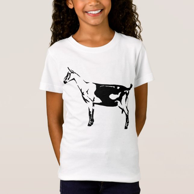 Camiseta Amante alpino de la cabra de la lechería (Anverso)