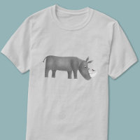 Amante animal del rinoceronte