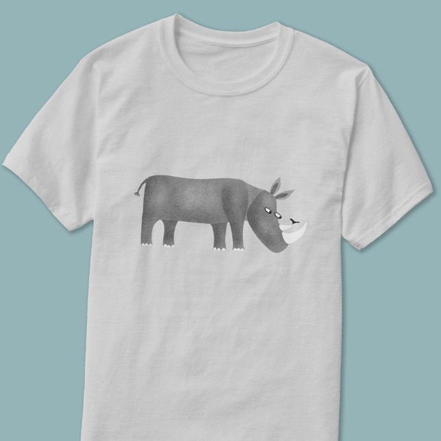 Camiseta Amante animal del rinoceronte (Fun rhino t-shirt for animal lovers)